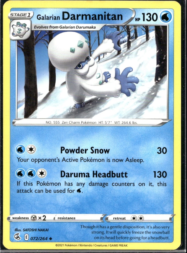 Galarian Darmanitan - SWSH8 72/264
