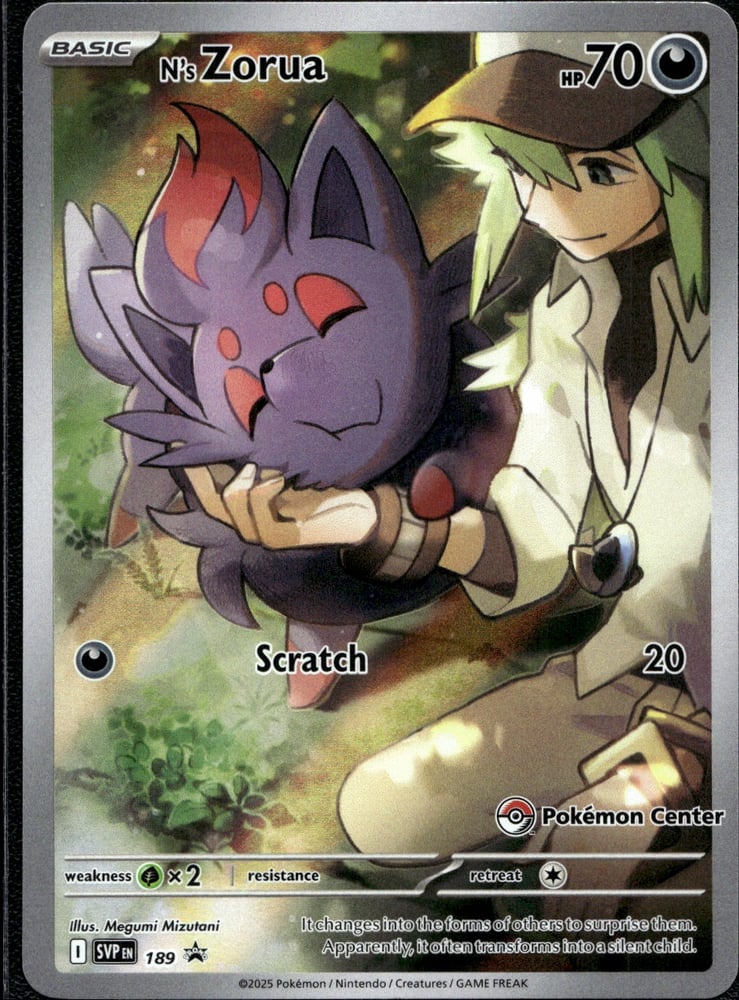 N's Zorua - SVP 189/225