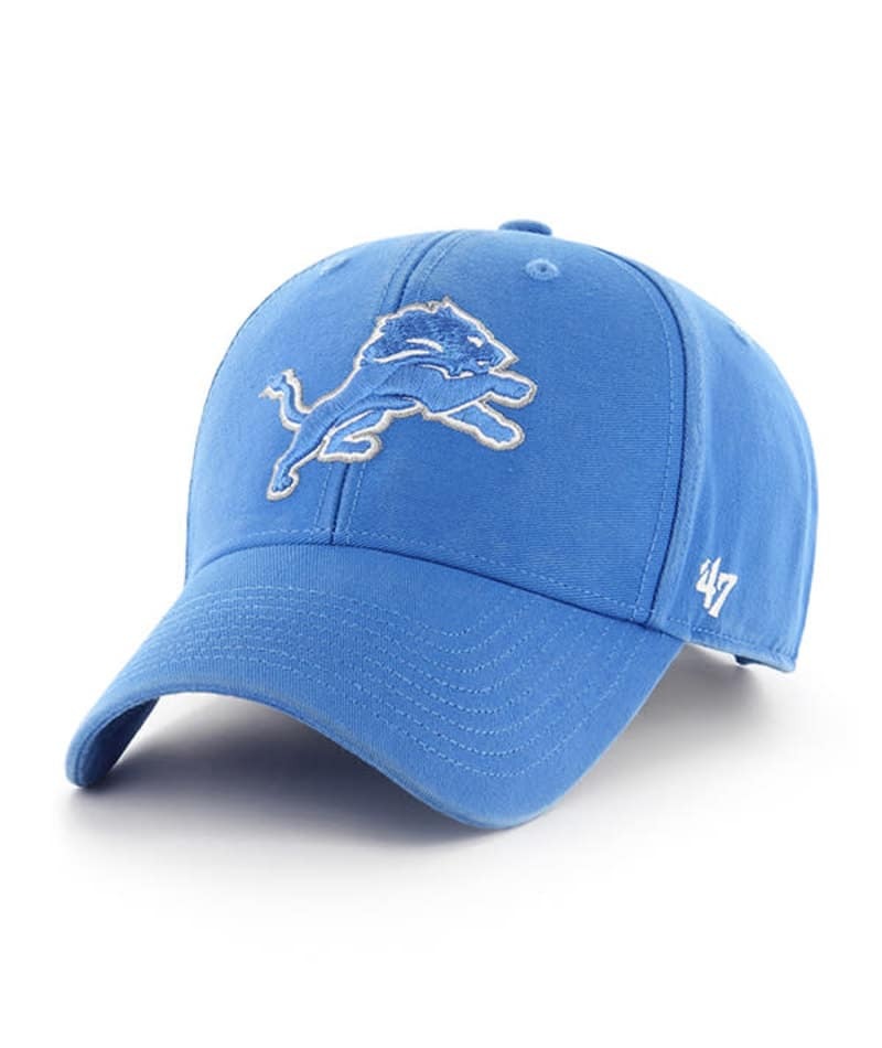 Detroit Lions '47Brand Light Blue MVP Adjustable Hat