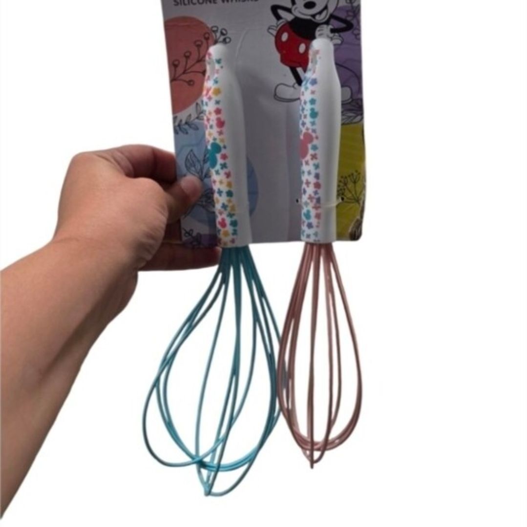 Disney Mickey Mouse Silicone Whisks 2pk
