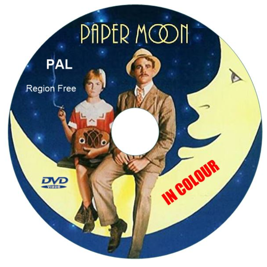 Paper Moon (1973) in Color, DVD