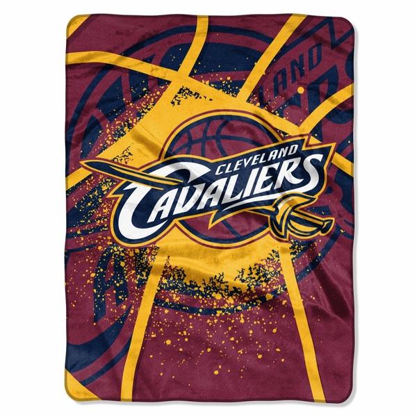 Cleveland Cavaliers Raschel Blanket 60x80" Shadow Play Design