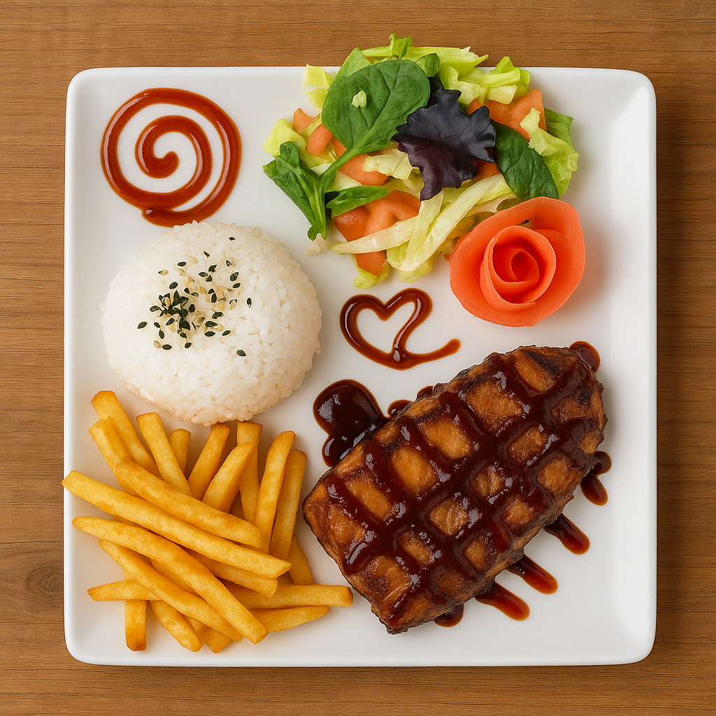 Grilled Salmon Katsu