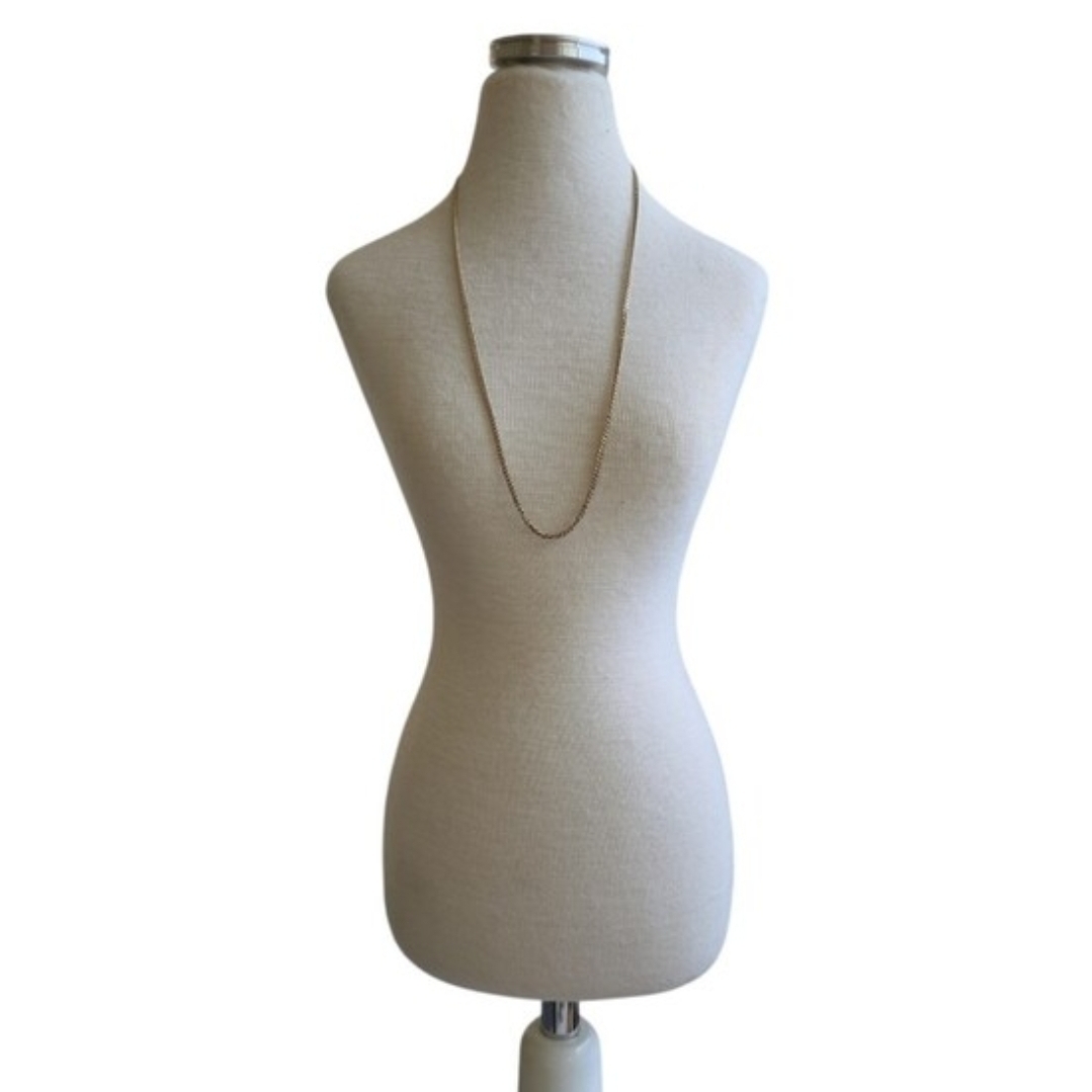 Vintage Classic Gold Chain Necklace 18"