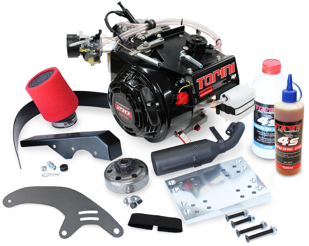 Torini 4S Clubmaxx Sealed Engine Complete inc Engine Kit