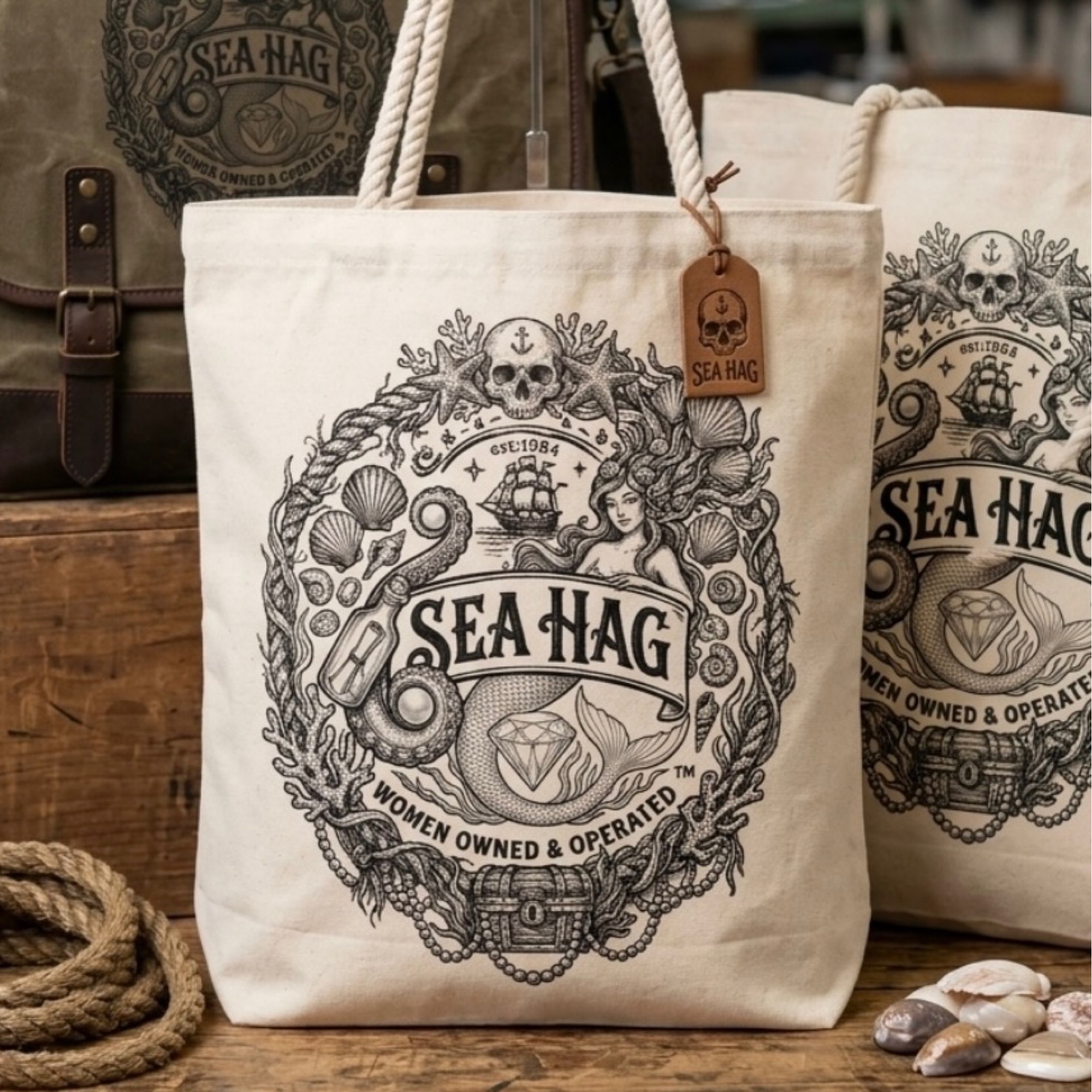Sea hag sea bag 1. Mermaid.