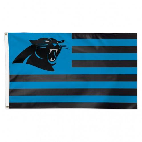 Carolina Panthers Deluxe Americana Flag 3x5'