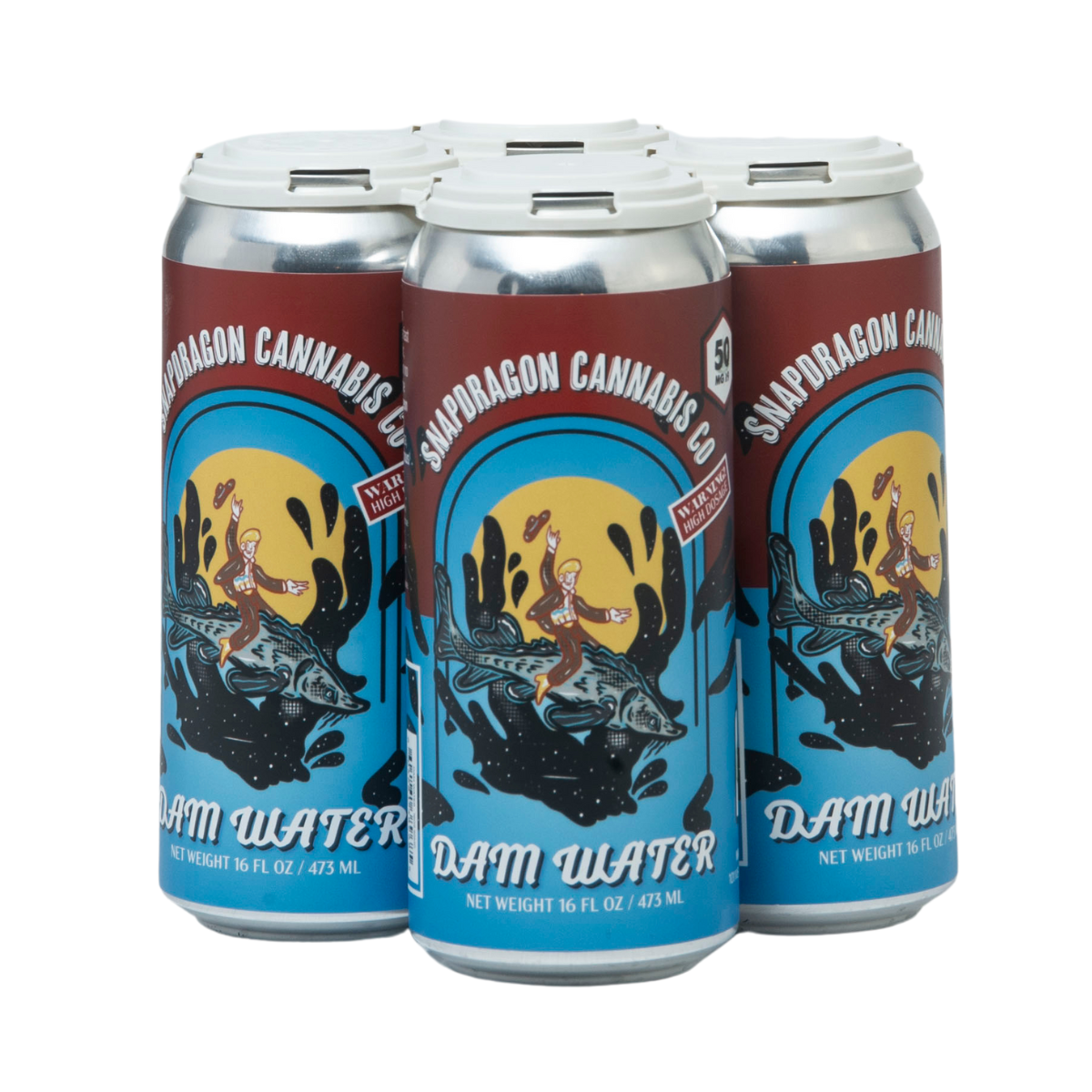 Snapdragon Infused Beverages - Dam Water 50mg