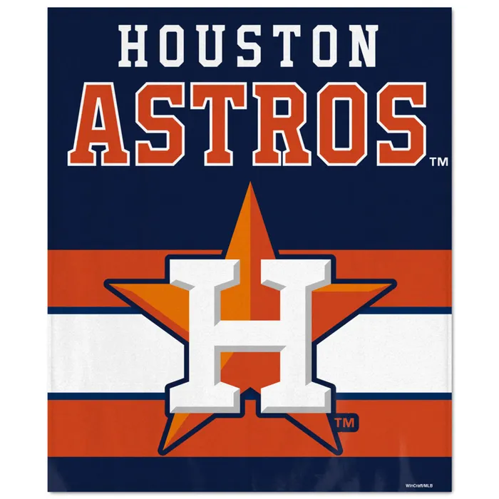 Houston Astros Ultra Soft Blanket 50x60"