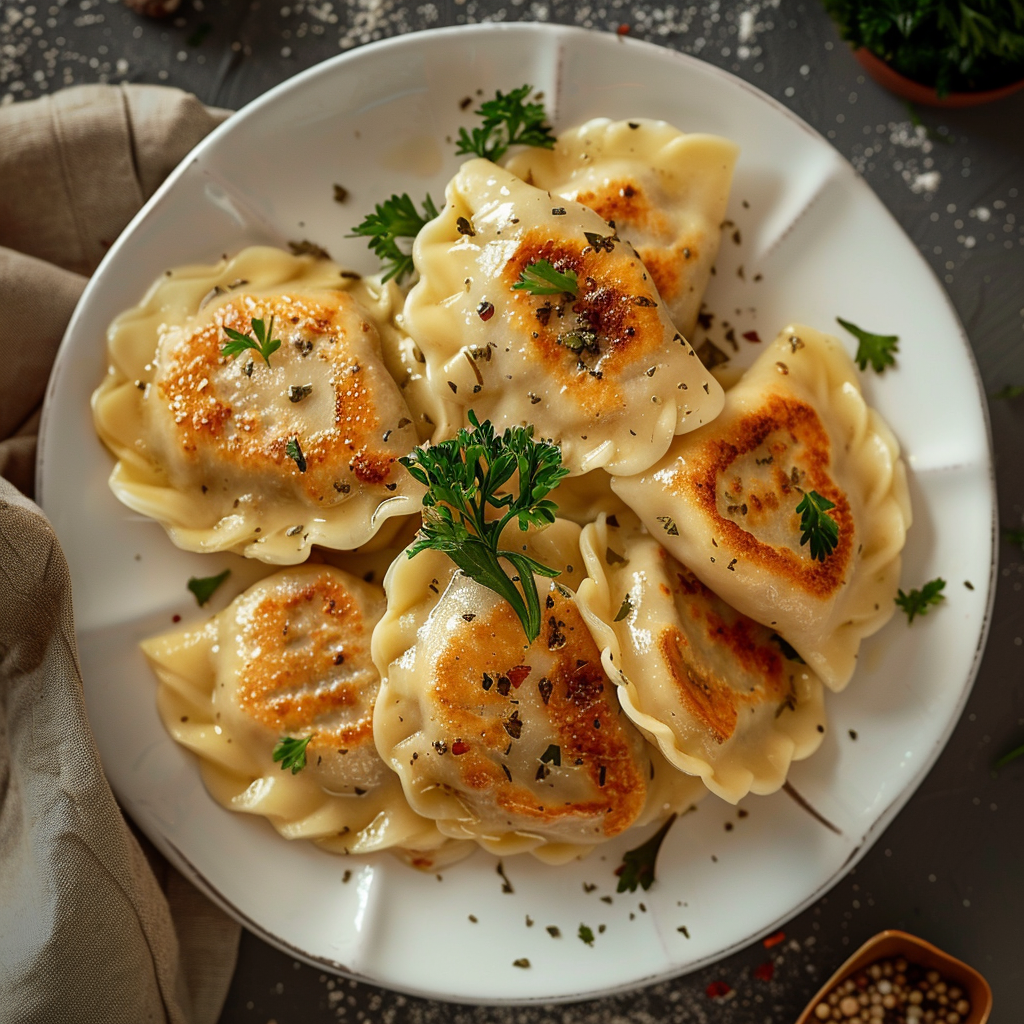 ♨️ Organic Chicken Pierogi