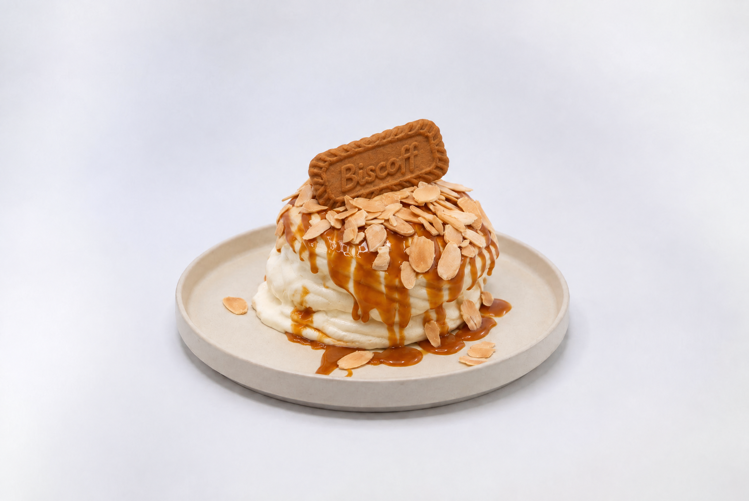 Salted Caramel Almonds Souffle