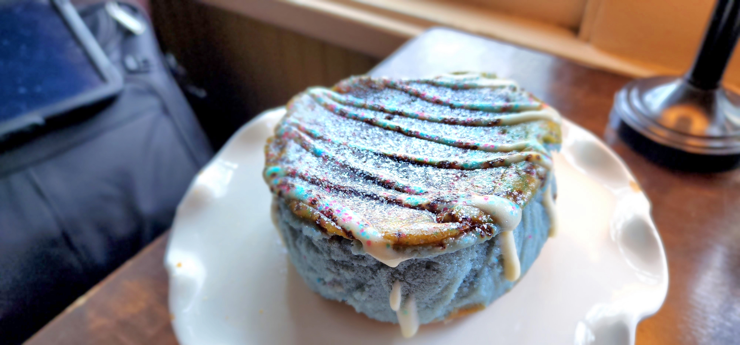 Ocean Blue Raspberry Cheesecake