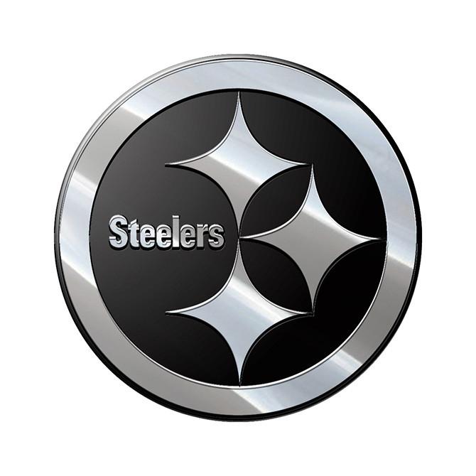 Pittsburgh Steelers Premium Metal Auto Emblem