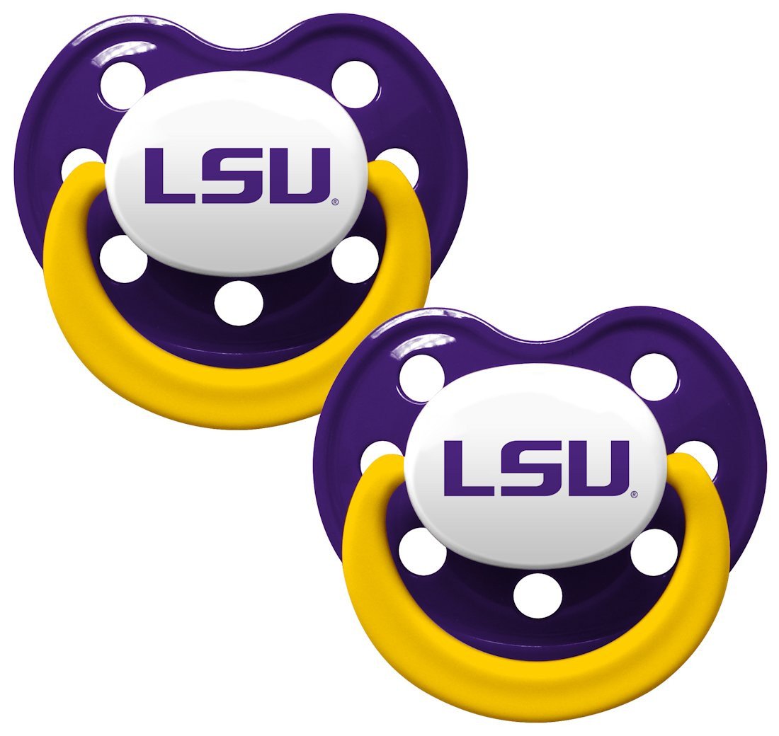 LSU Tigers Pacifier - 2 Pack