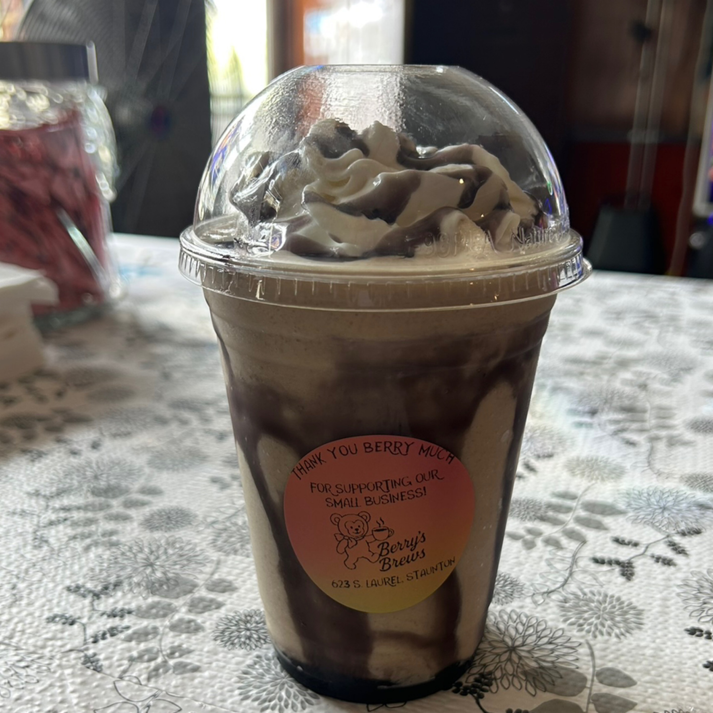 Blueberry Pancake Frappe