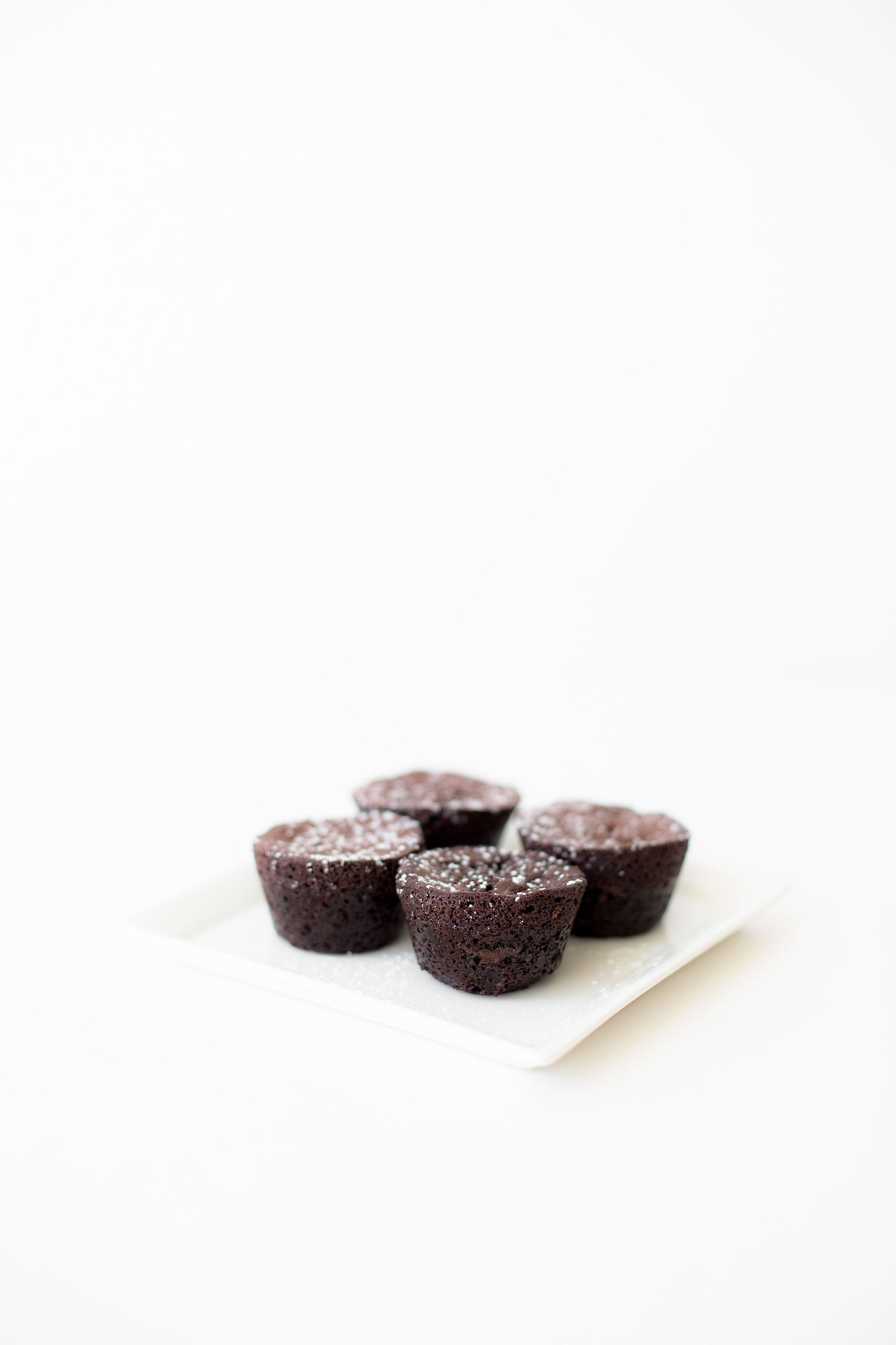 Mini Flourless Chocolate Cakes