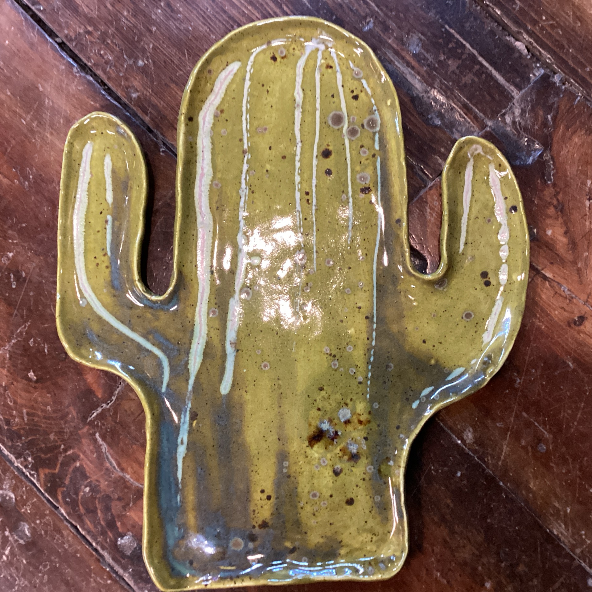 Green XL Saguaro Dish