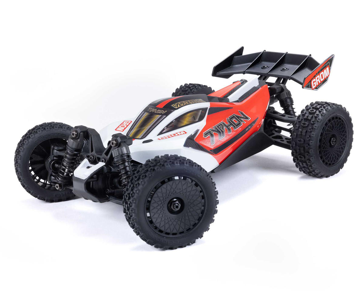 Typhon Grom 4x4 SMART Small Scale Buggy Red/White ARA2106T2