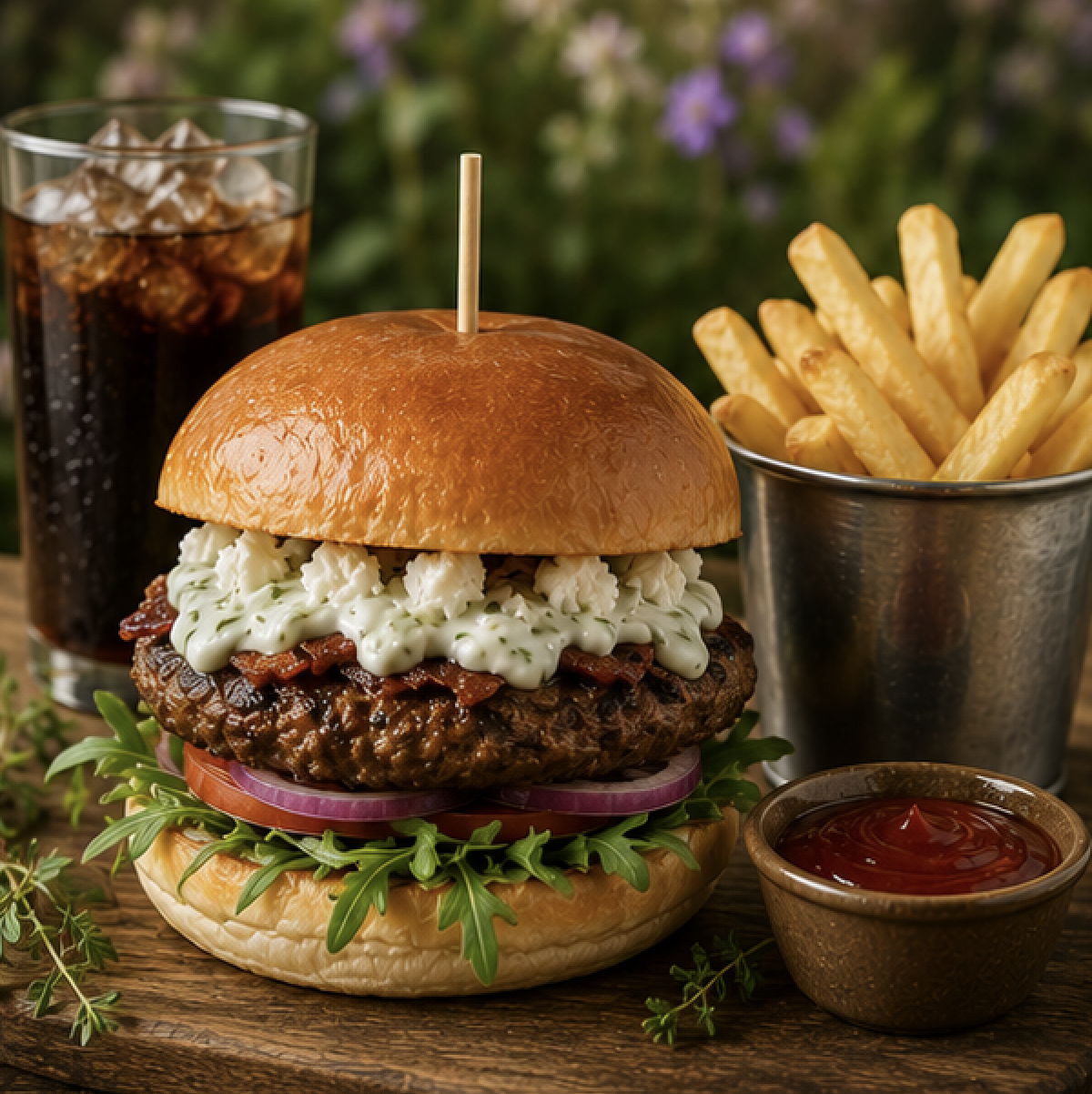 Lamb Burger