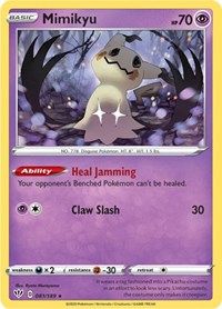 Mimikyu SWSH03 081/189 Rare NM