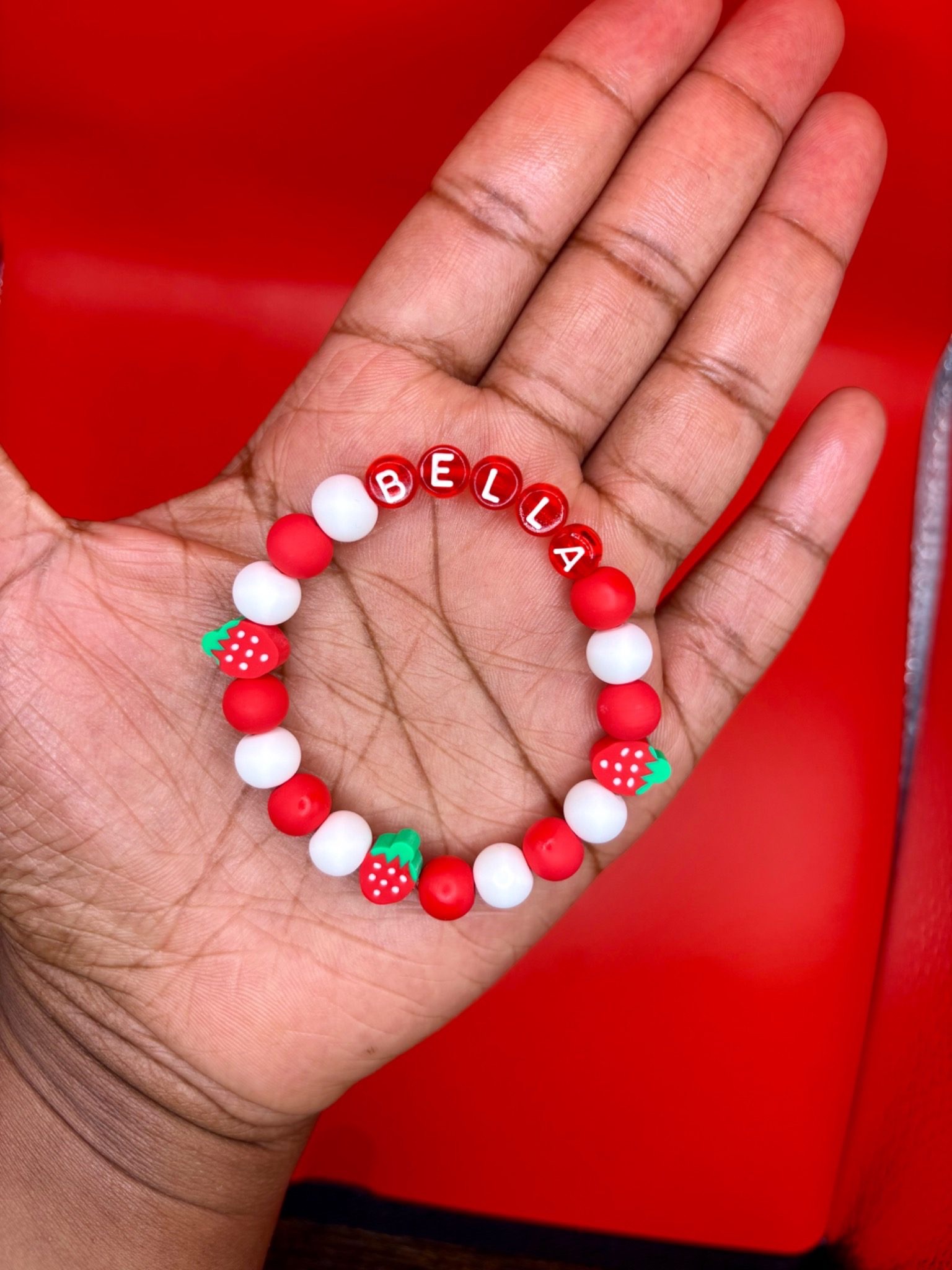 Berry Sweet Personalised Bracelet view 2