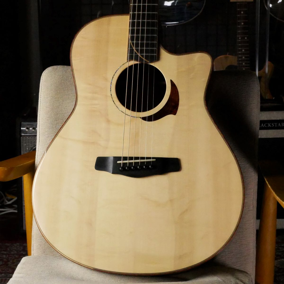 Yokoyama Guitars / AR-GB #980 German Spruce (Bear Claw) & Brazilian Rosewood