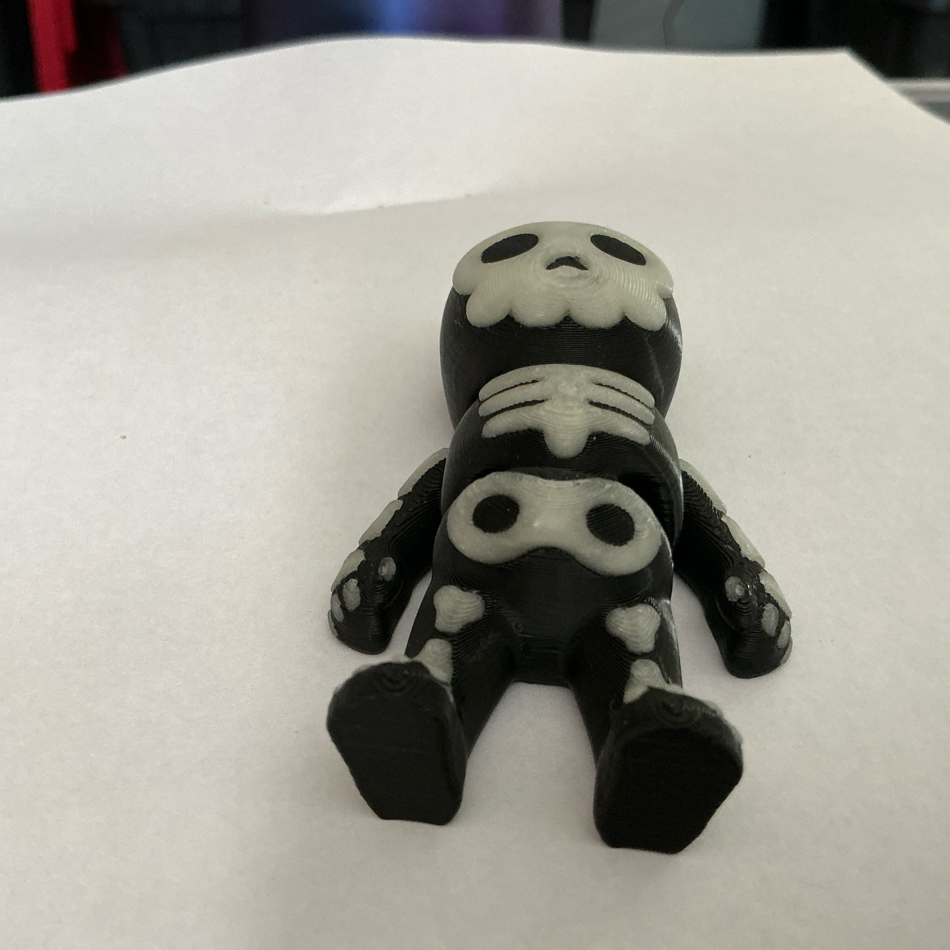 Mini Glow Skeleton