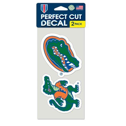 Florida Gators Perfect Cut Decals 2 pack