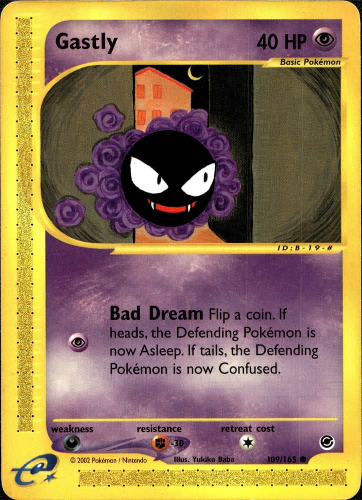Gastly - ECARD1 109/165