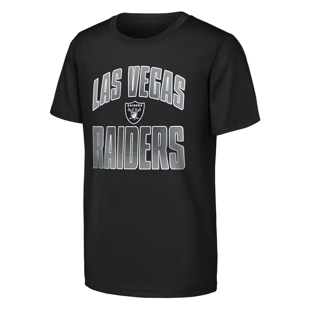 Las Vegas Raiders Black Staple Kids Shirt