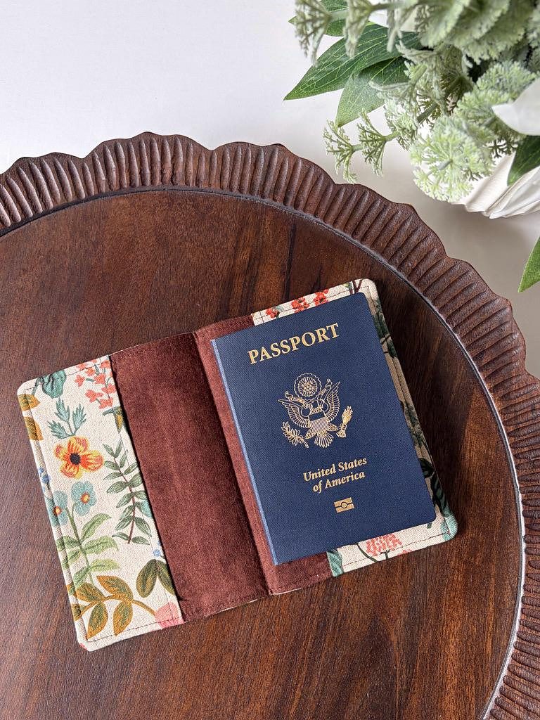Passport Cover – Herb Garden Natural, photo 3 of 3