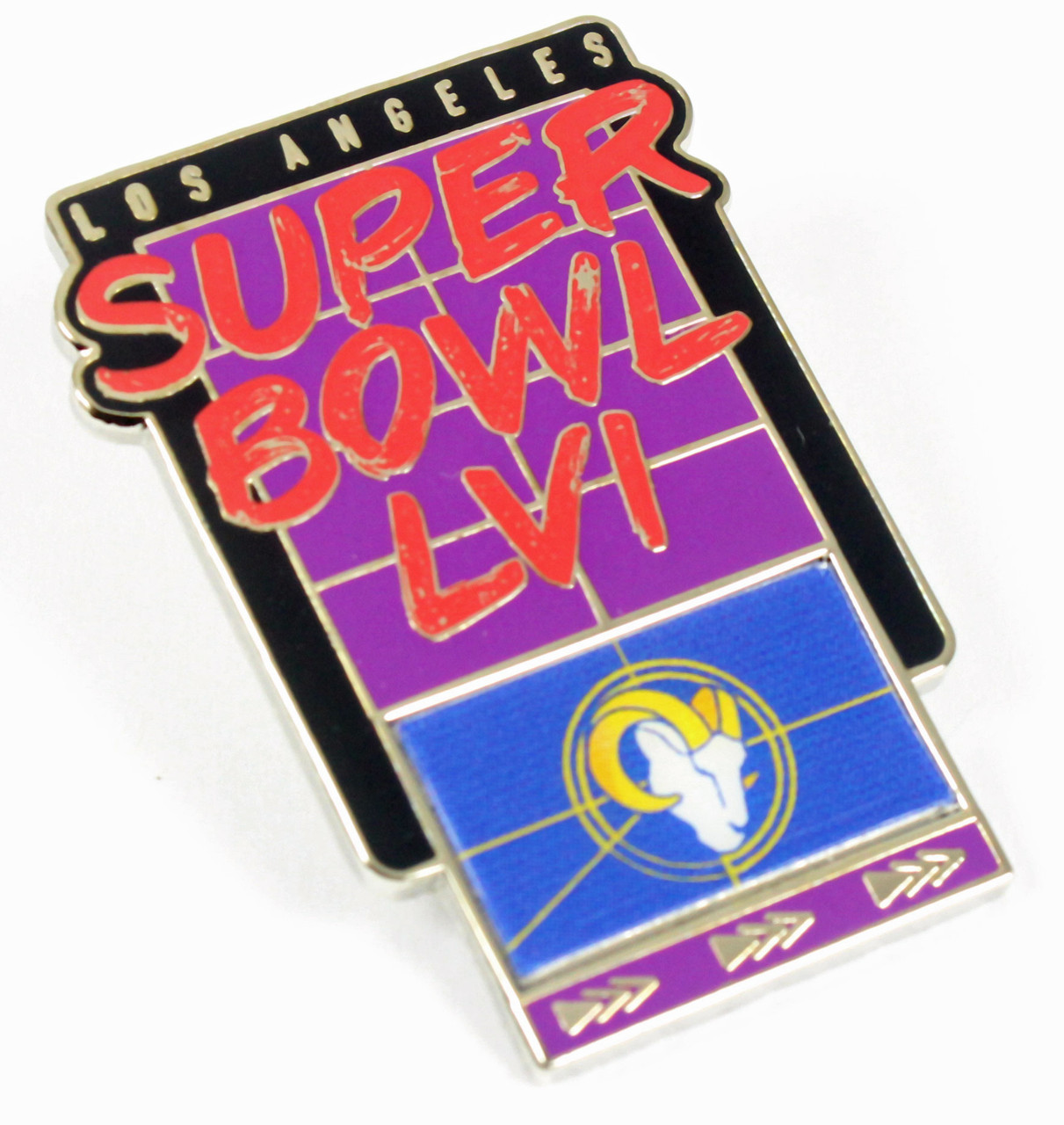 Los Angeles Rams Super Bowl LVI Trading Pin