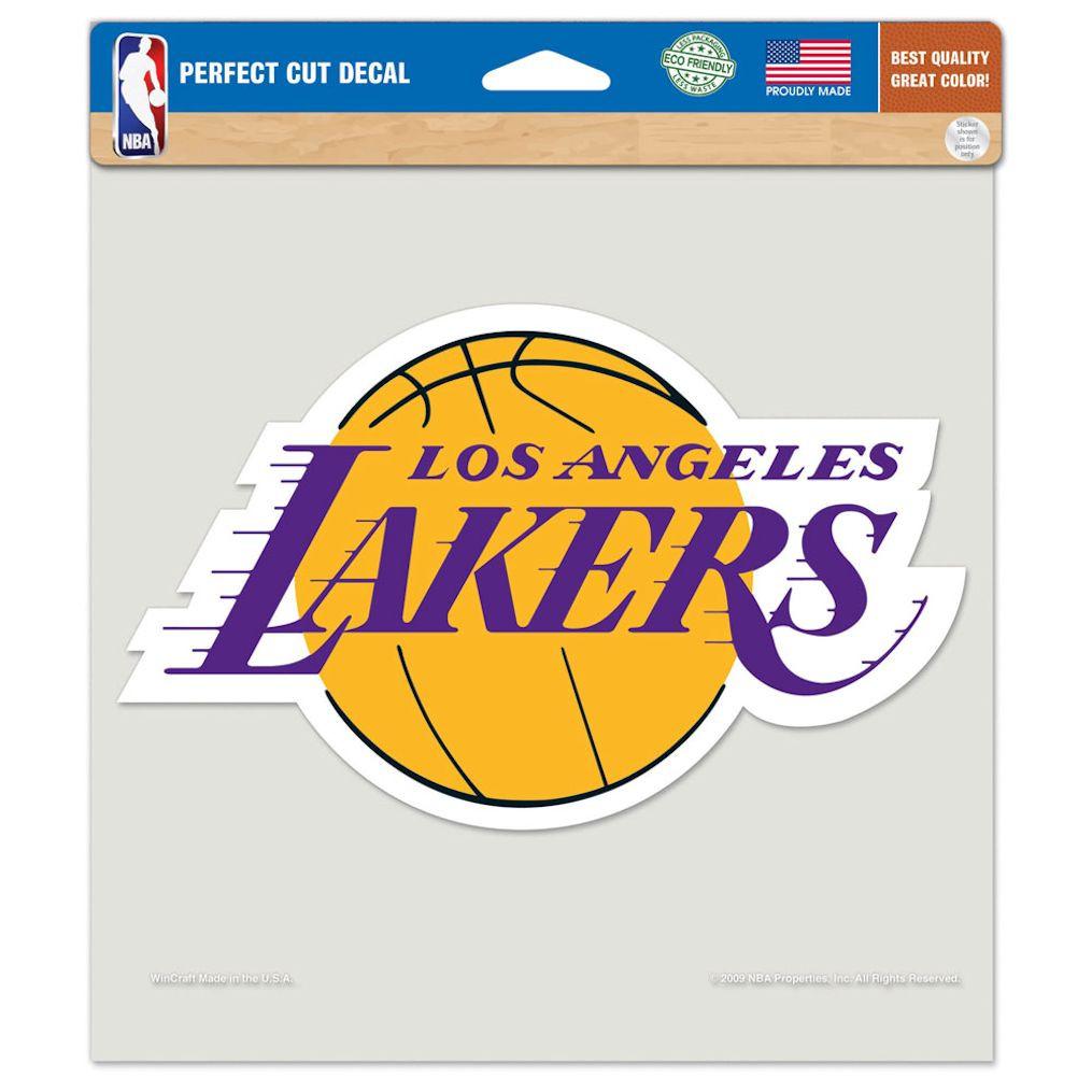 Los Angeles Lakers Perfect Cut Decal 8x8"