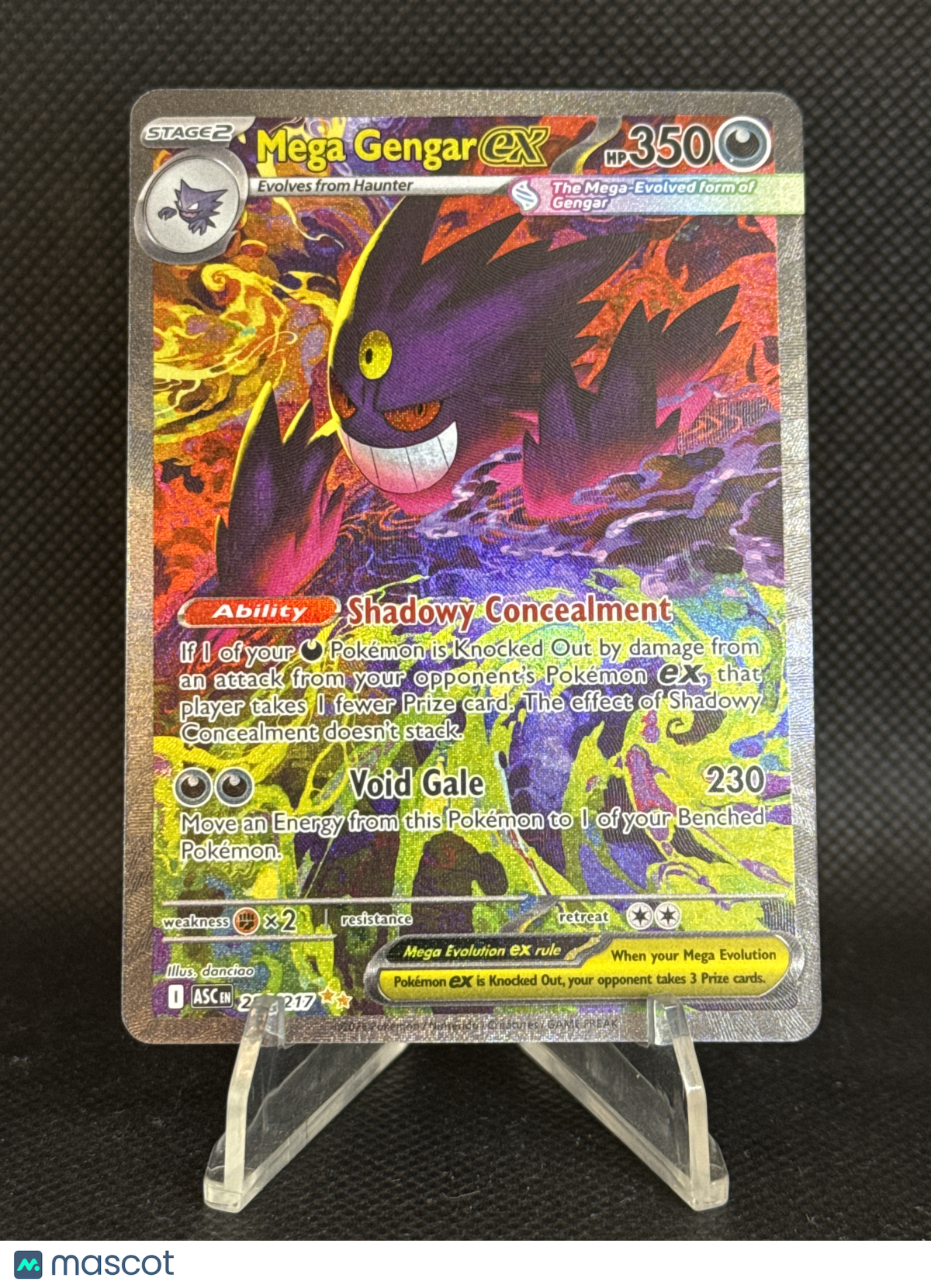 2026 Ascended Heroes Mega Gengar EX SIR 284/217