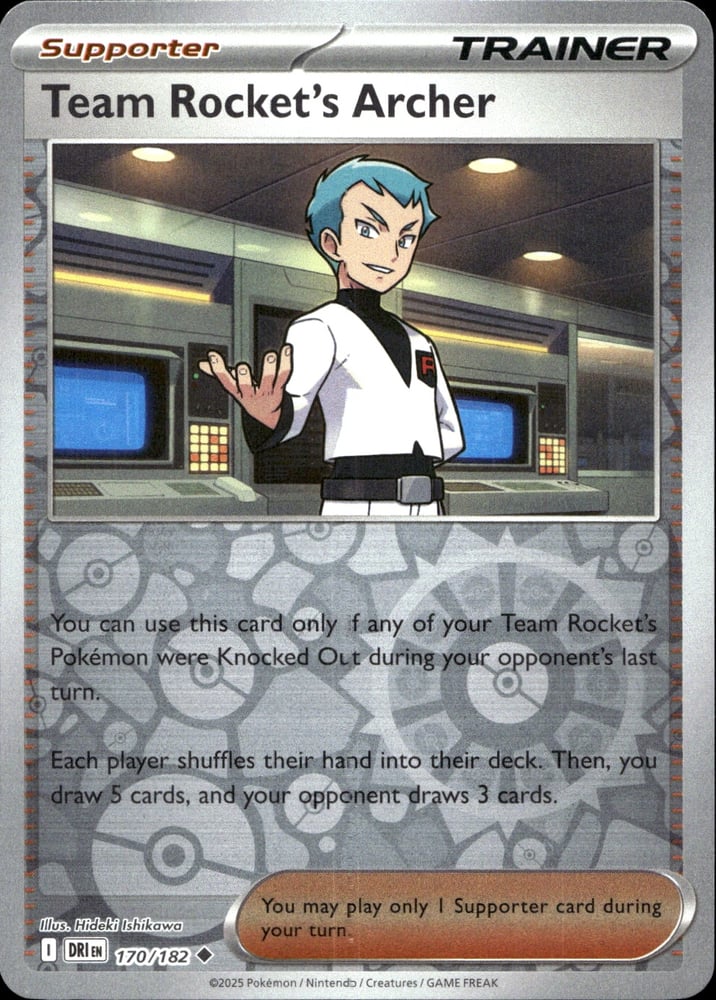 Team Rocket's Archer - SV10 170/182