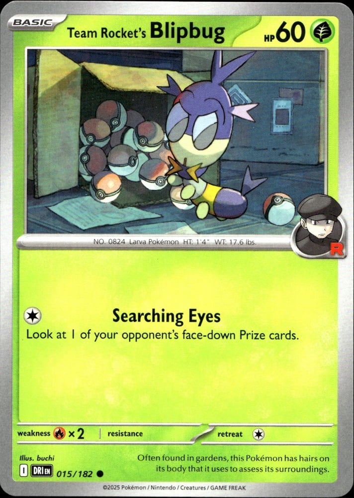 Team Rocket's Blipbug - SV10 15/182