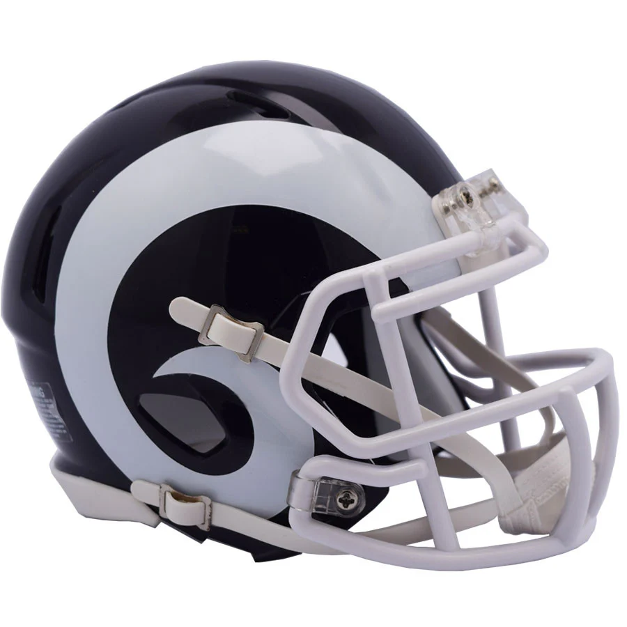 Los Angeles Rams 2017-19 Riddell Speed Mini Helmet