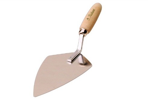 Richard Joint Trowel, Galvanized Steel Blade, Hardwood Handle.