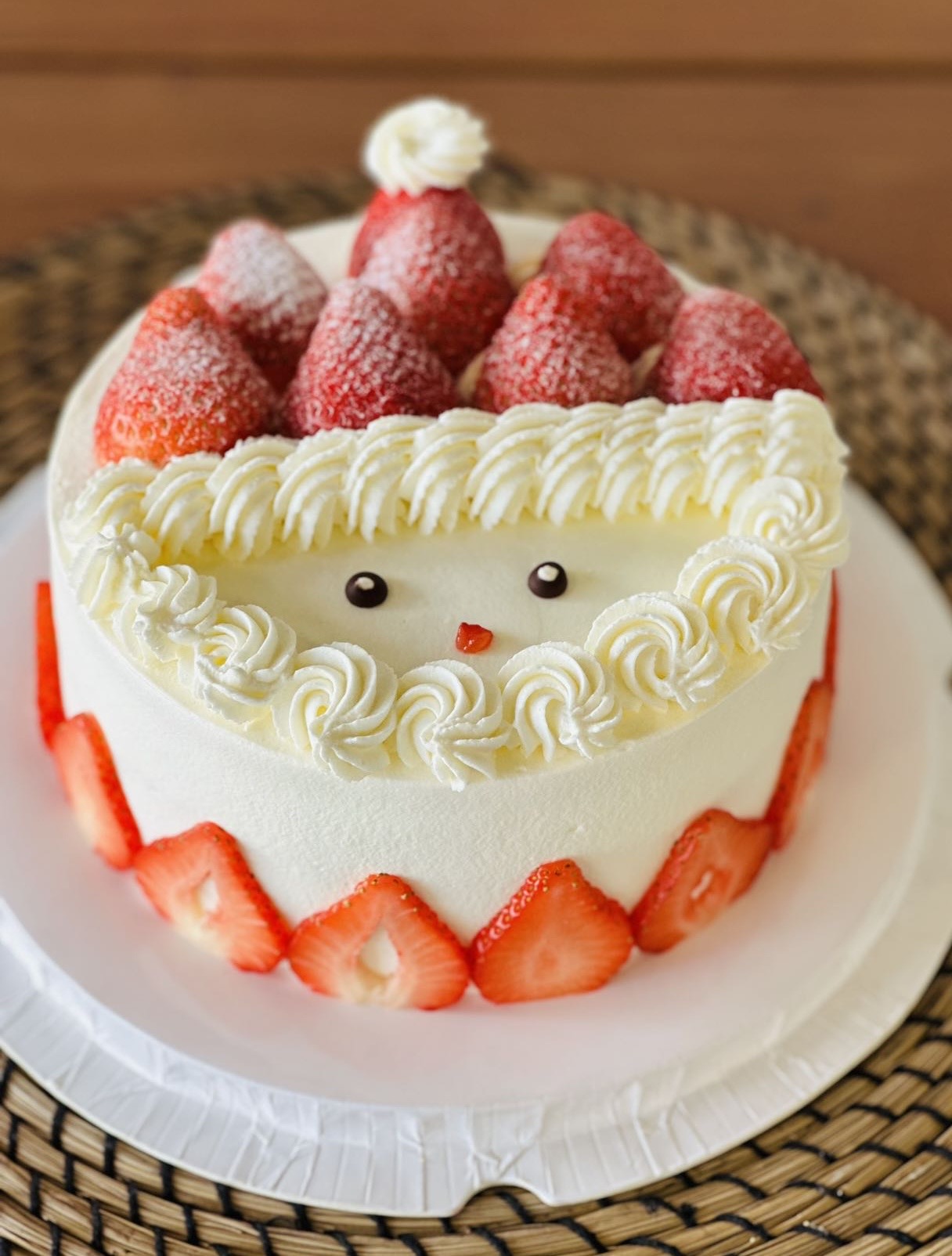 Santa Strawberry Shortcake