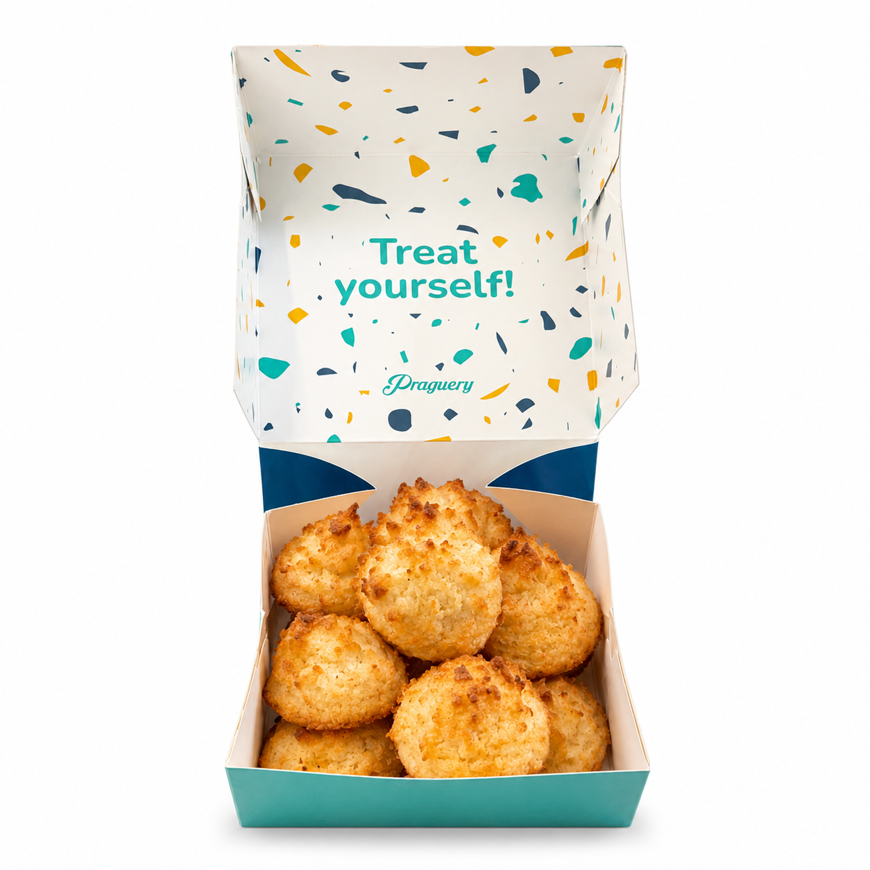 Coconut Macaroon Box  (8pcs)