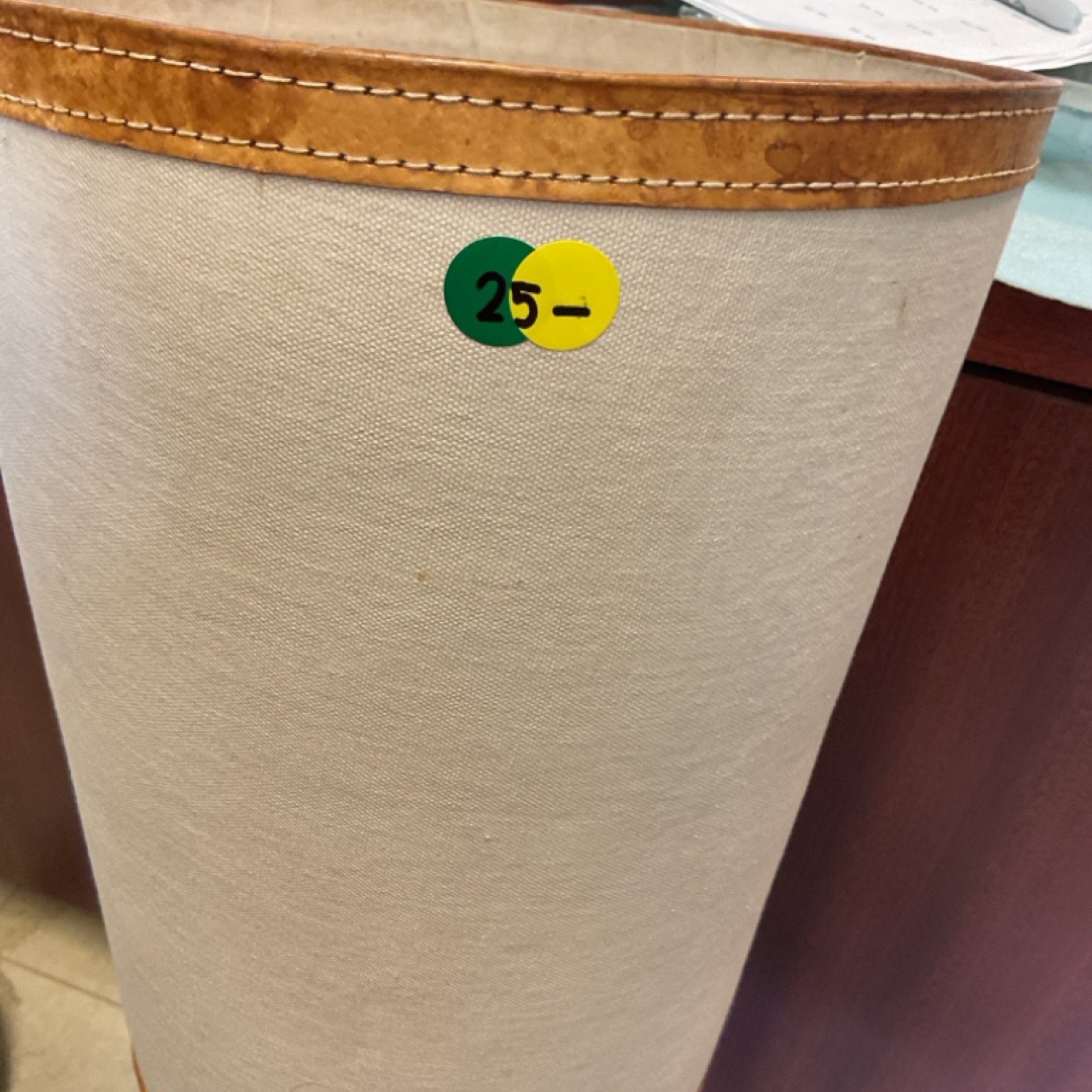 Beige Trashcan