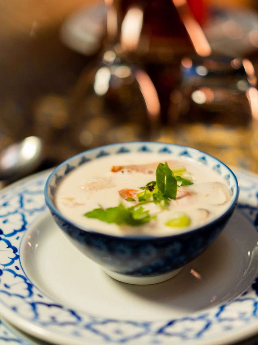 Thai Coconut Chicken Soup (Tom Kha)
