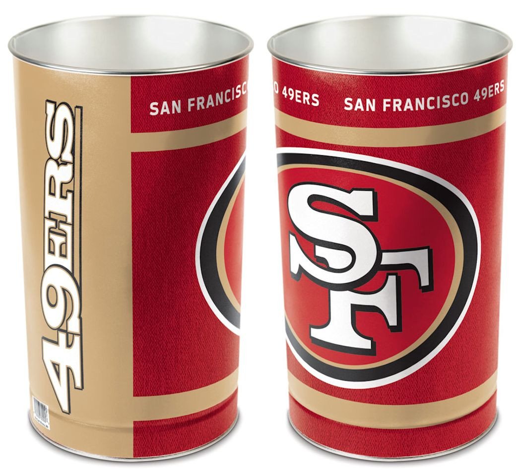 San Francisco 49ers Wastebasket 15"