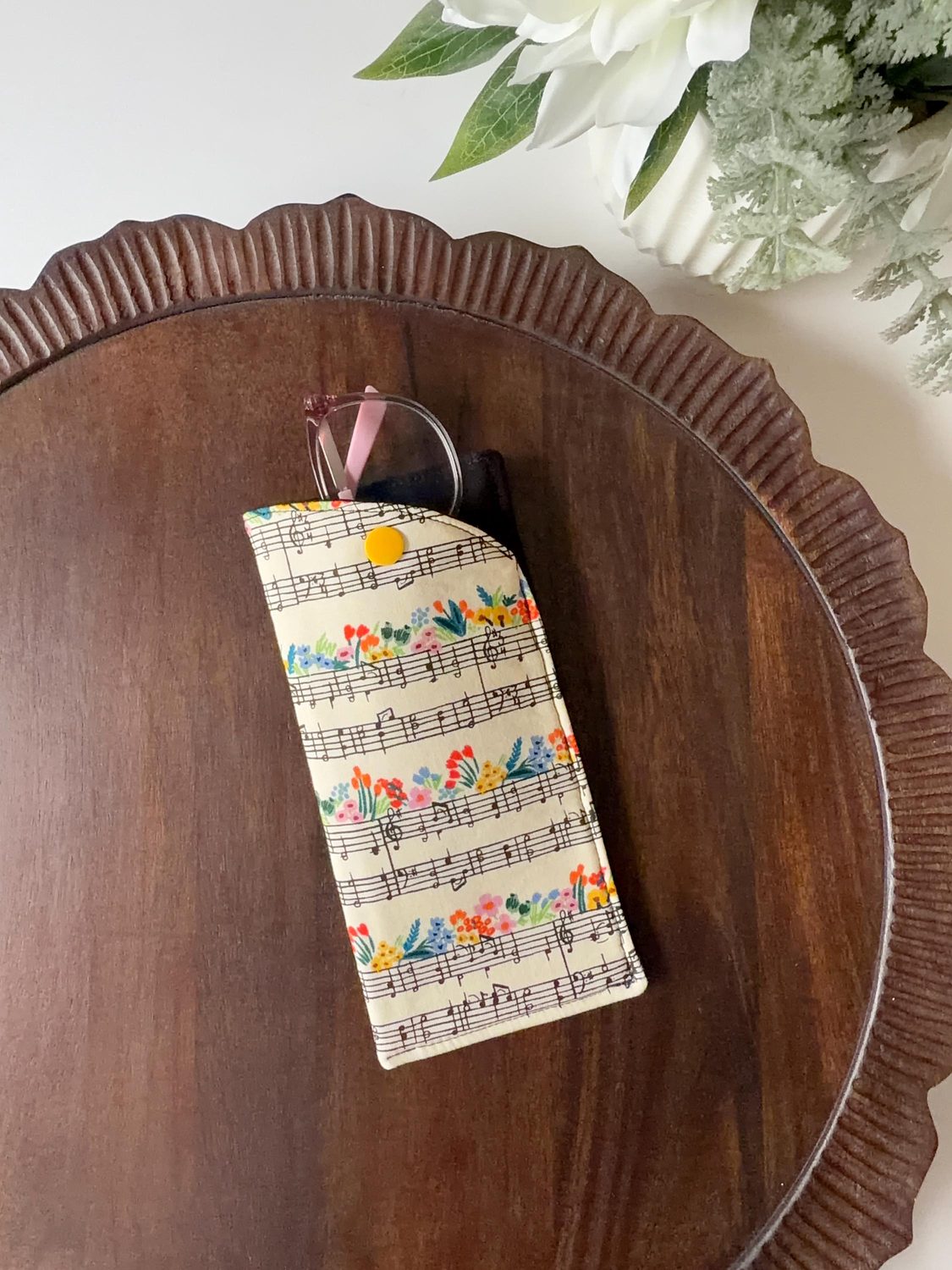 Glasses Case – Music Notes, photo 3 of 3
