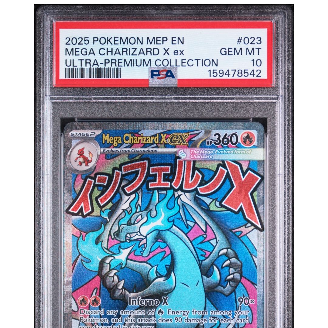 Psa 10 Mega Charizard Ex Promo Graded Card