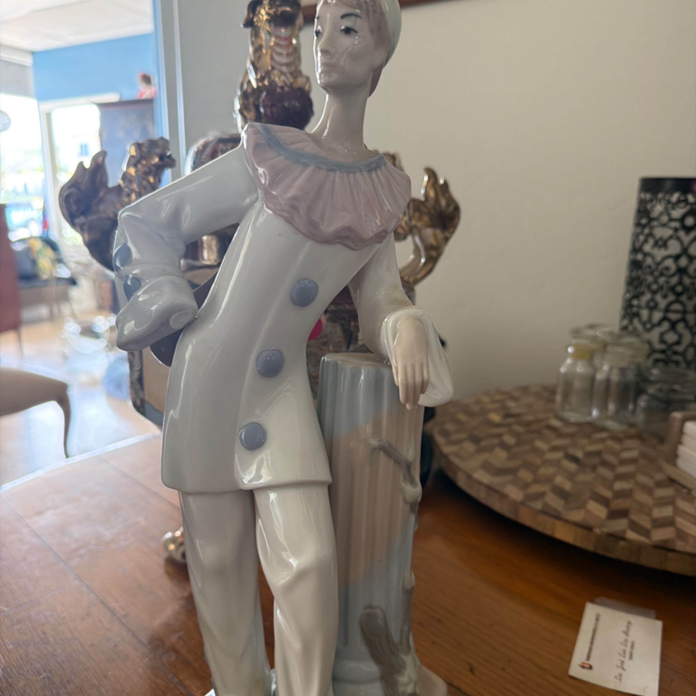 Clown Ceramic Sculpture