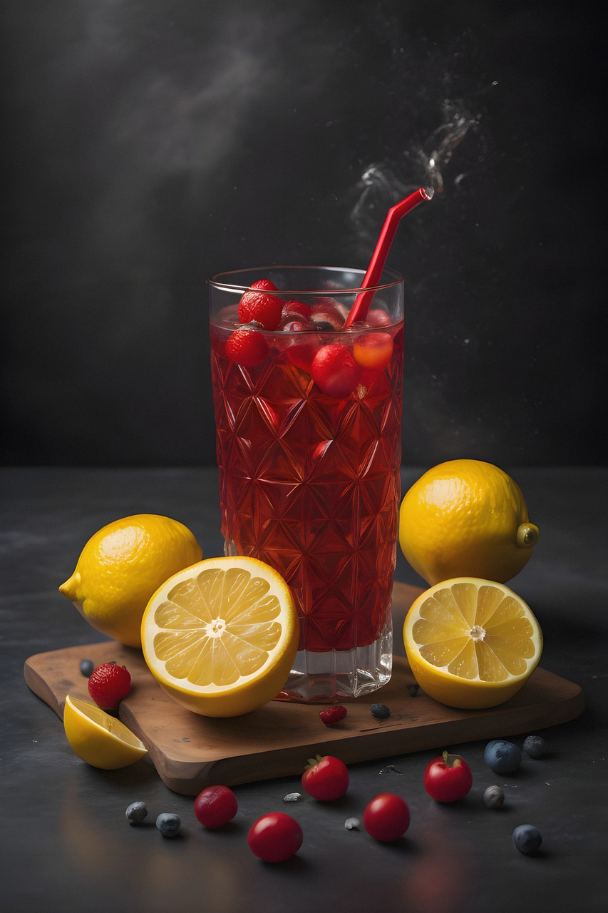 Sparkling Cherry Lemonade