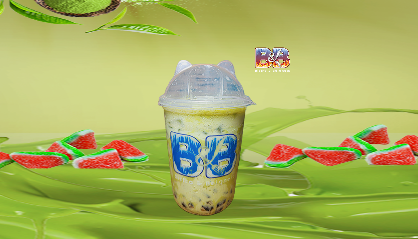 SMALL MATCHA MILK TEA