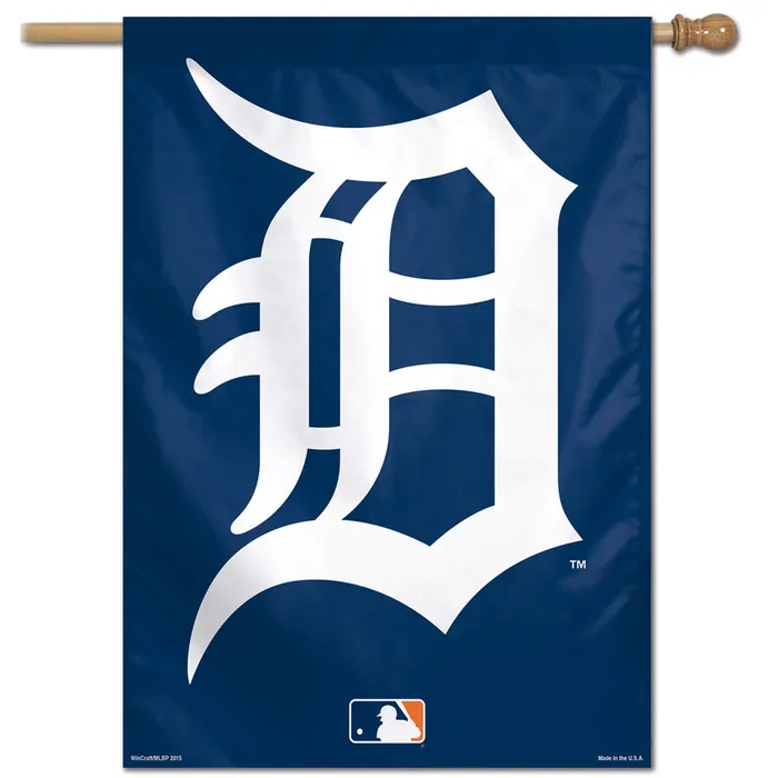 Detroit Tigers Vertical House Flag 28x40"