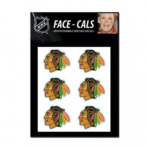Chicago Blackhawks Face Cals Tattoos